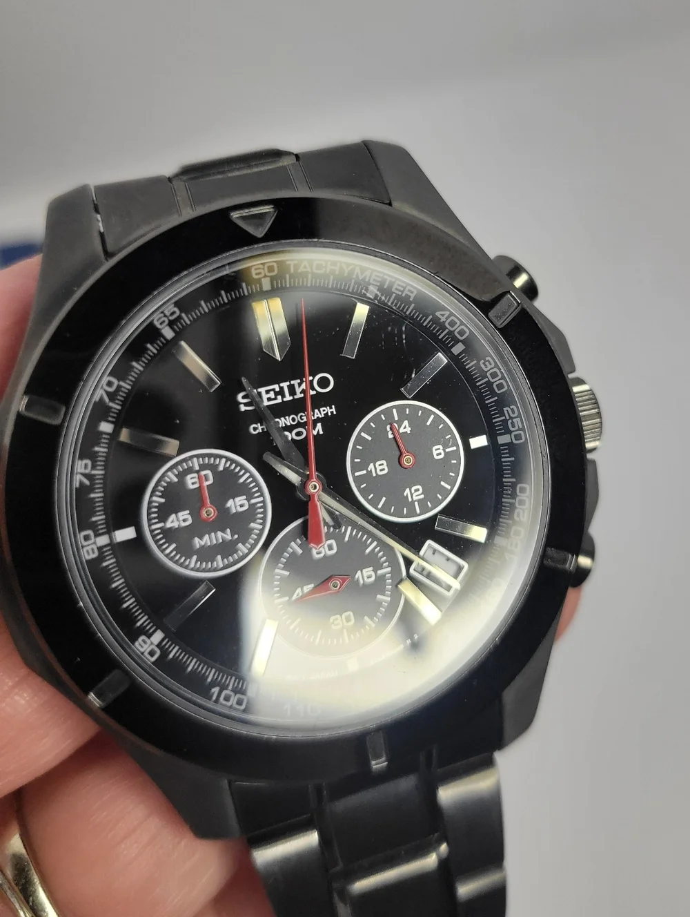 Seiko Analog Quartz Watch Cal. 6T63 1/5 Chronograph